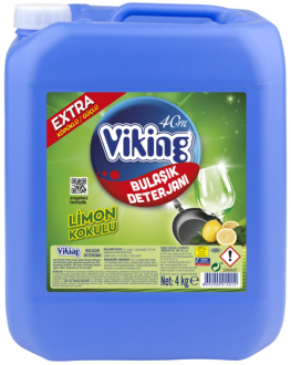 Viking Extra Sıvı Limon Kokulu Bulaşık Deterjanı 4 kg Deterjan kullananlar yorumlar
